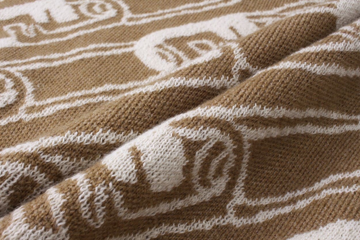 ÁO FENDI Cashmere Brown Sweater