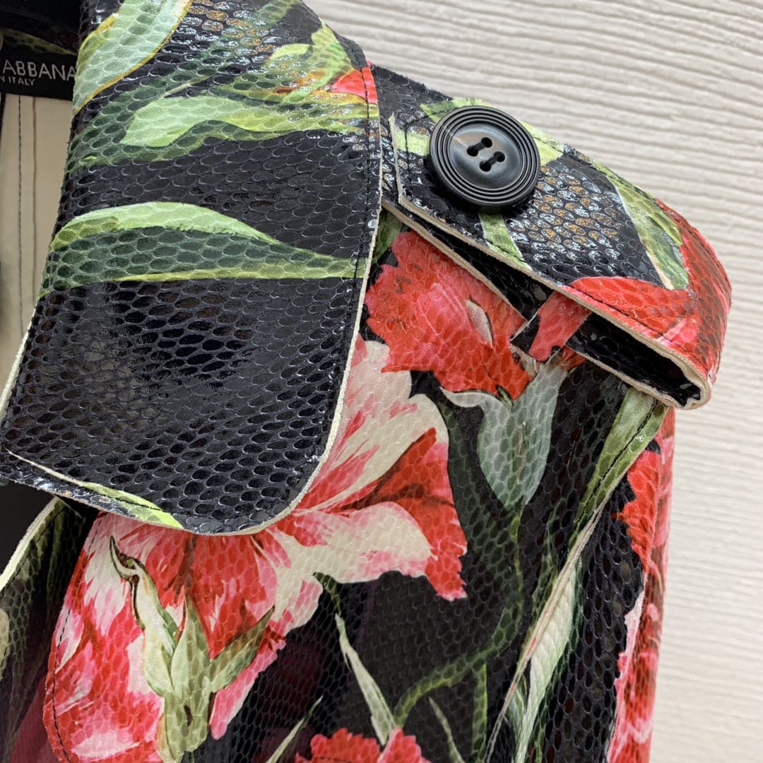 VÁY ÁO DOLCE & GABBANA Party Long Dress High Classy Hoa Cẩm Chướng