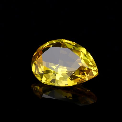 SYNTHENTIC GEMSTONE YELLOW SAPPHIRE