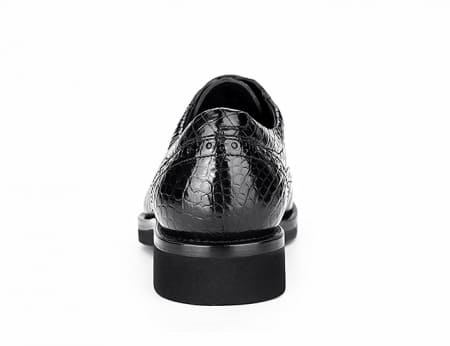 Giày da cá sấu cổ điển buộc dây giày Wingtip Brogues