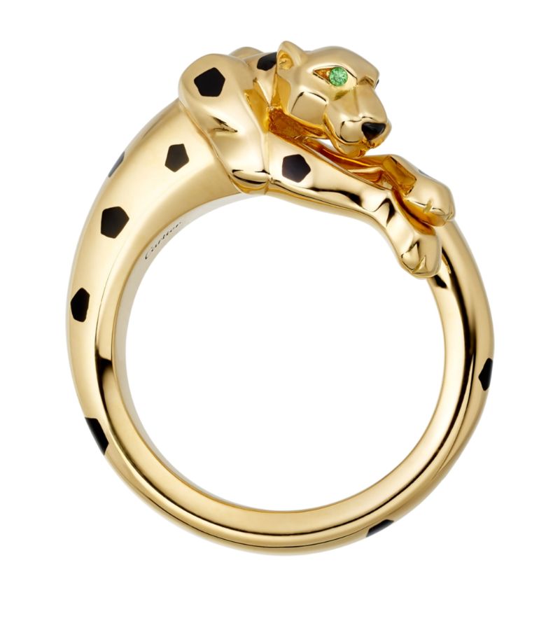 Nhẫn CARTIER Yellow Gold Panthère de Cartier Ring vàng vàng 18K