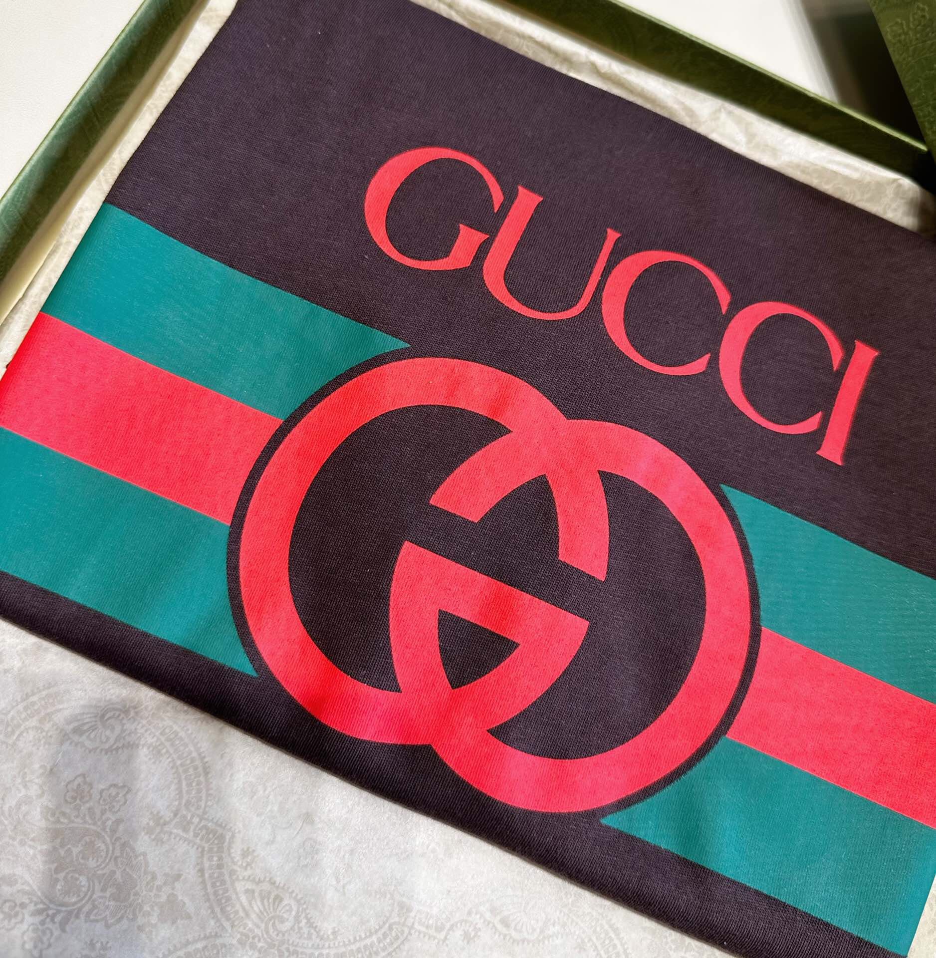 ÁO GUCCI GG T SHIRT MÀU NÂU UNISEX
