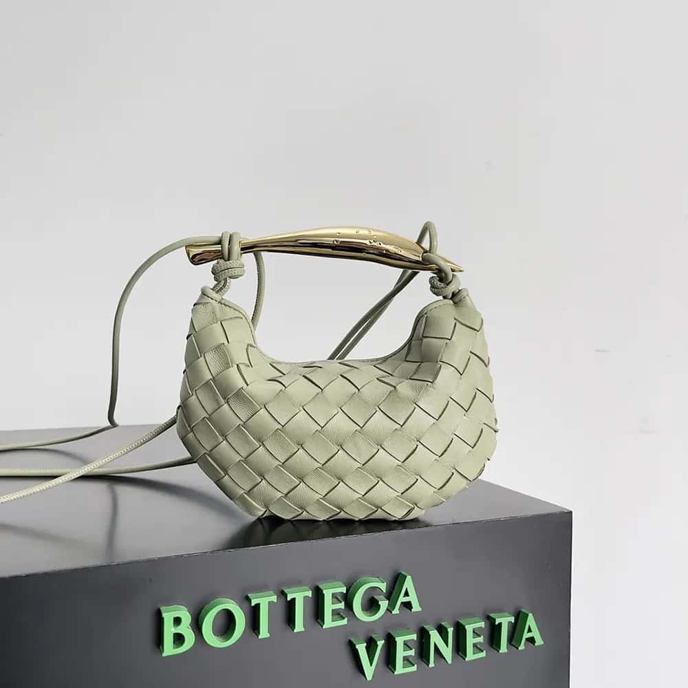 TÚI Bottega Veneta Women Baby Sardine-Green