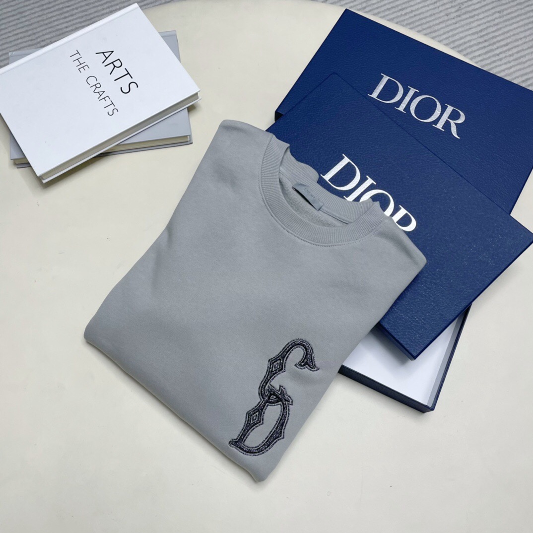 ÁO CHRISTIAN DIOR CD LOGO SWEATSHIRT