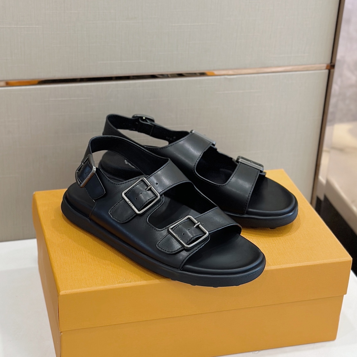 DÉP TOD'S LEATHER SLING BACK SLIPPER