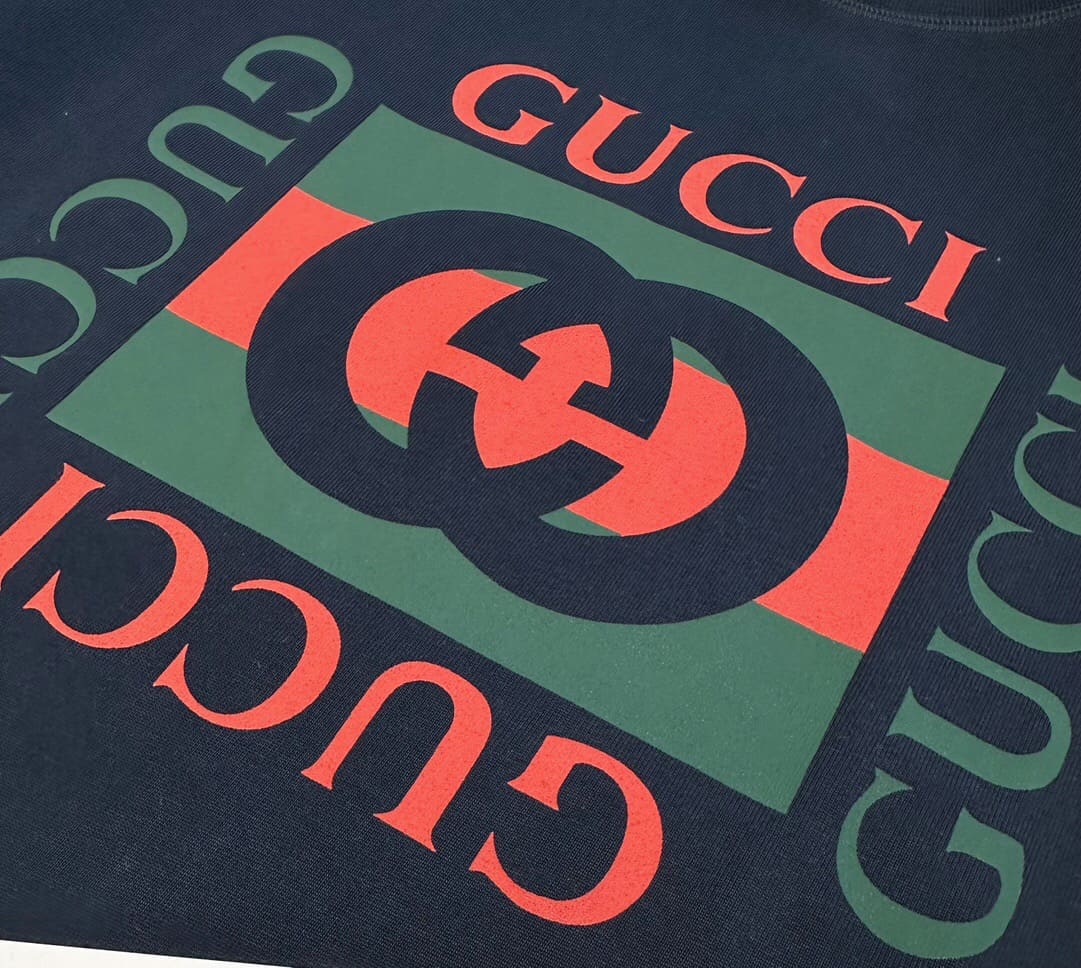 ÁO GUCCI GG T SHIRT MÀU ĐEN UNISEX