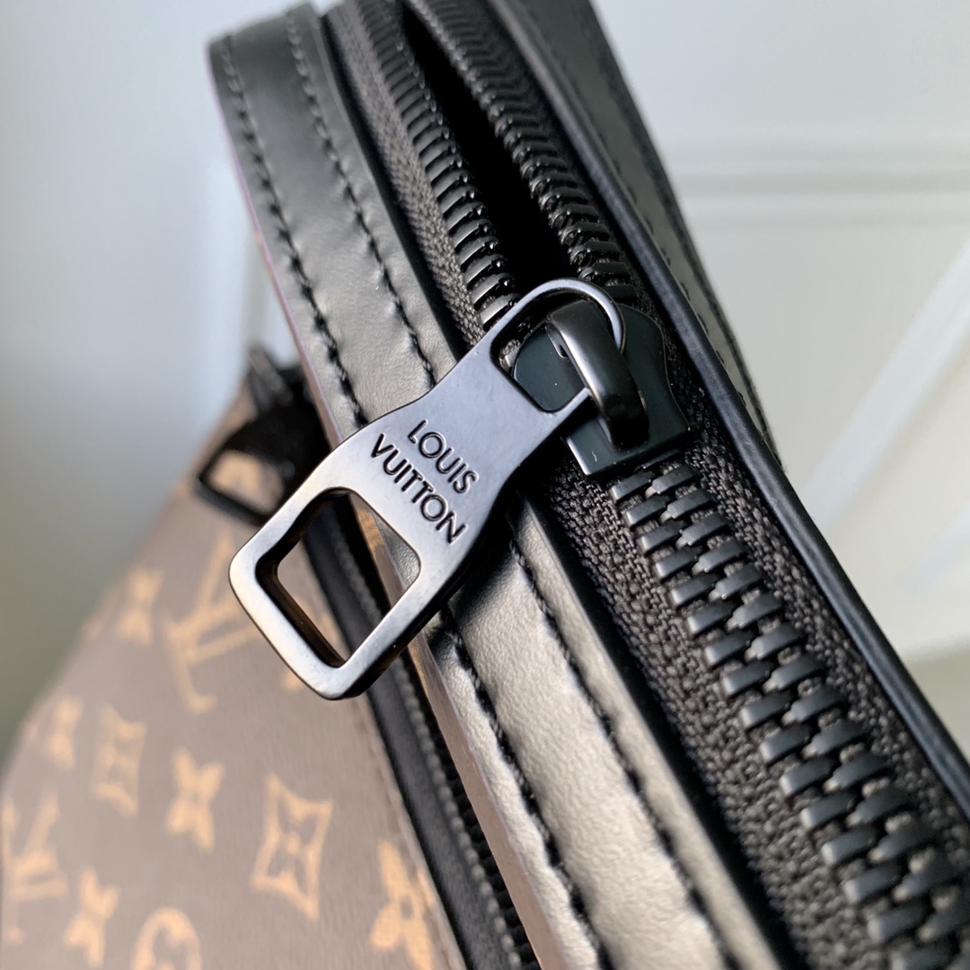 TÚI LOUIS VUITTON Trio Monogram Macassar Virgil Abloh Messenger Bag