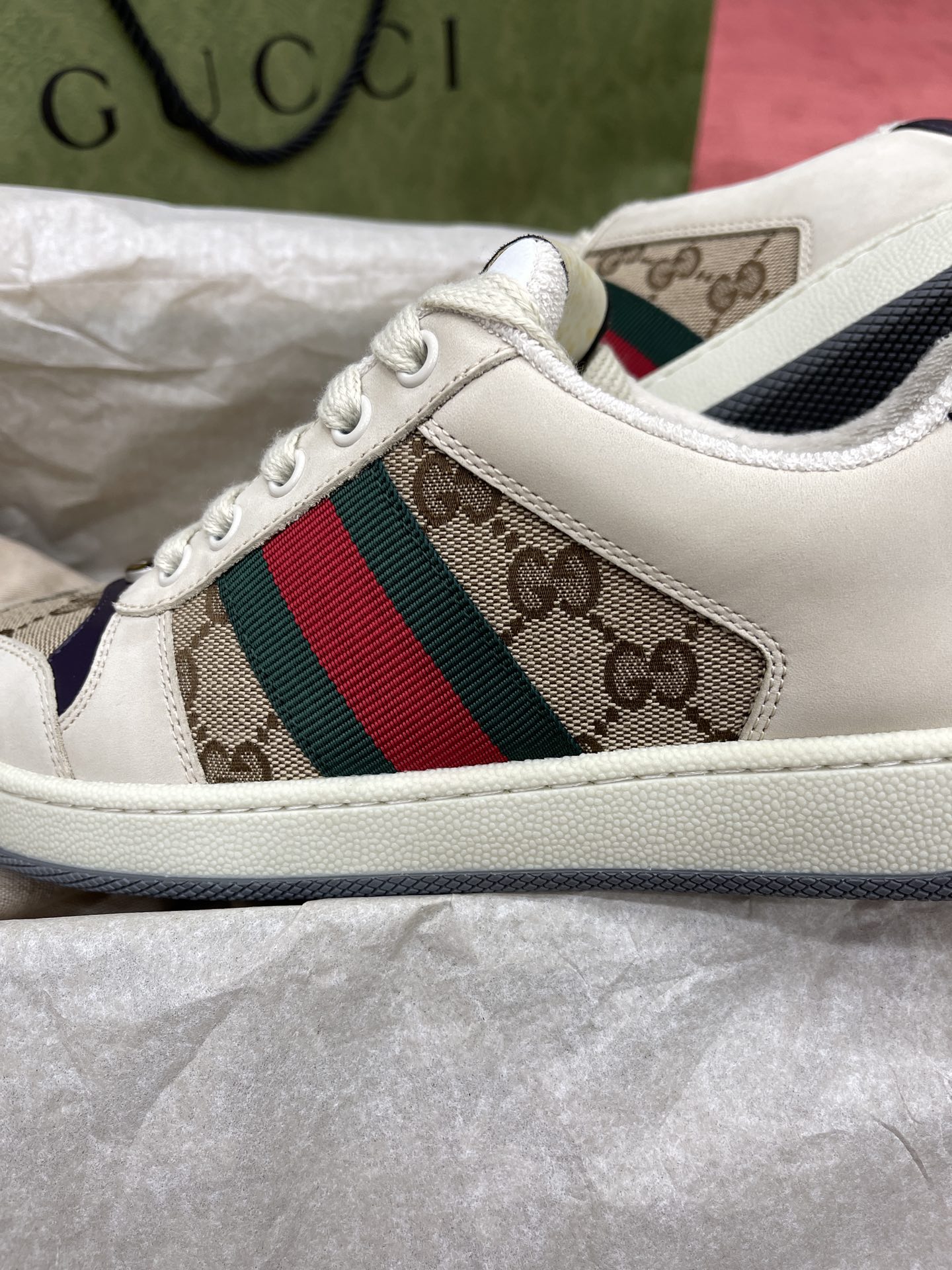 GIÀY GUCCI SCREENER SNEAKER SHOES AAA