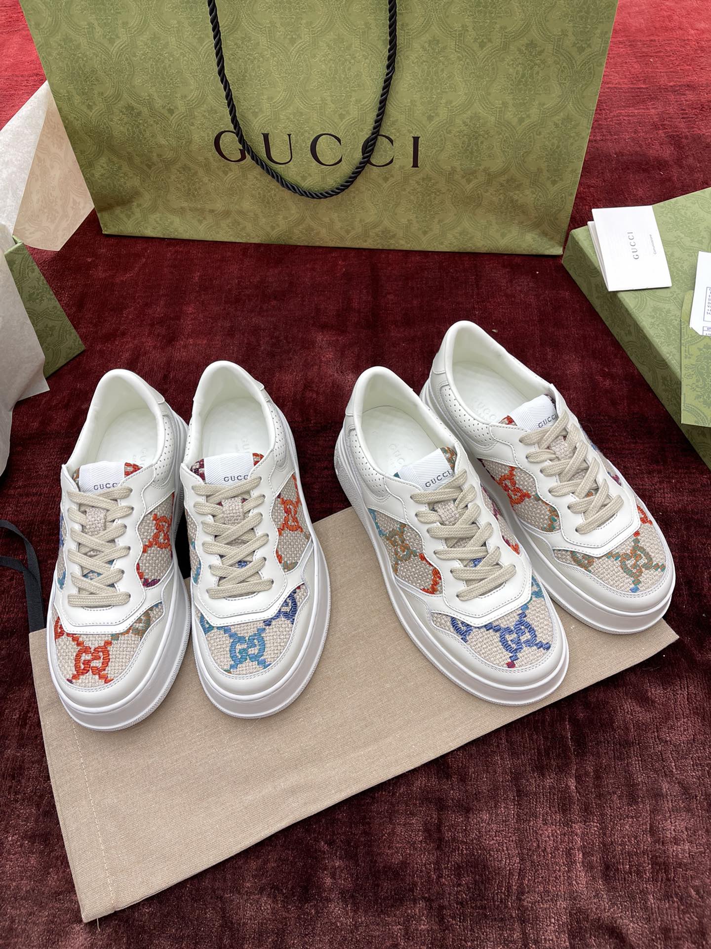 GIÀY GUCCI GG SNEAKER SHOES AAA