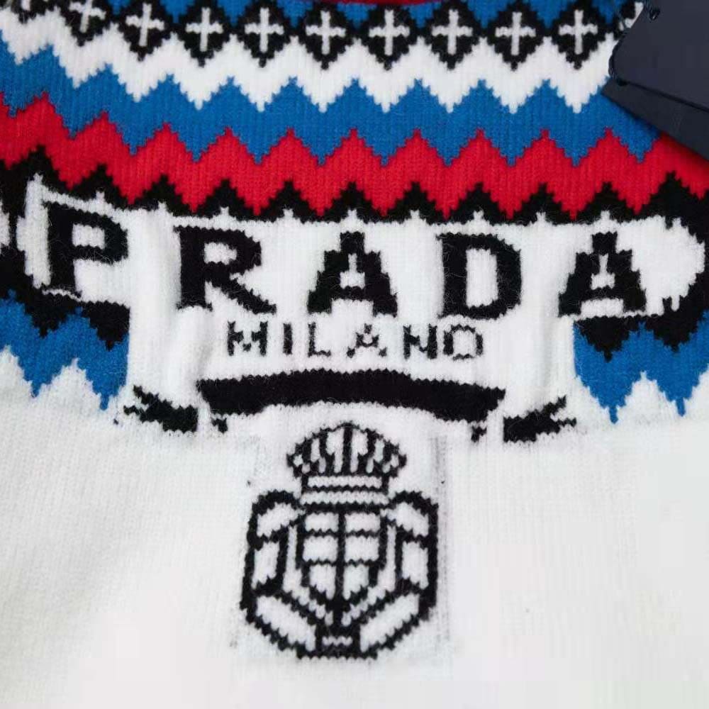 ÁO Prada Cashmere Crew-Neck Sweater