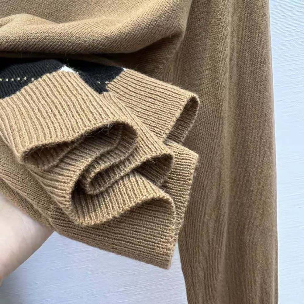 ÁO Prada Women Cashmere Polo Shirt