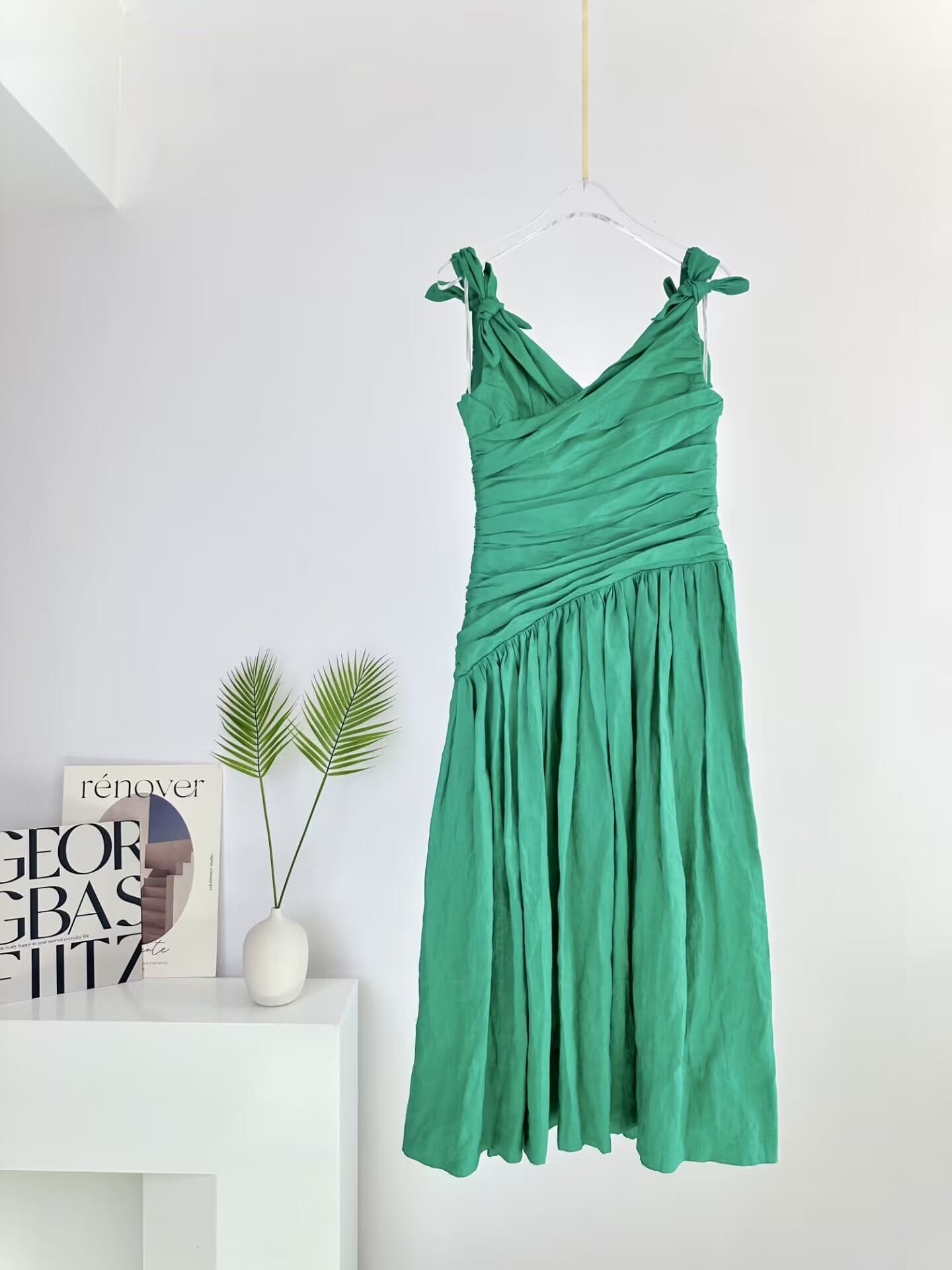 VÁY ZIMMERMANN All Green Party Long Dress High Classy