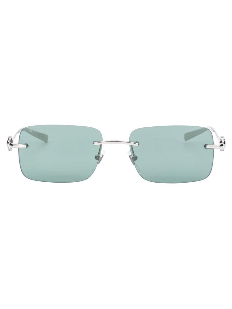 Kính GUCCI SILVER FRAME HIGH CLASSY AAA
