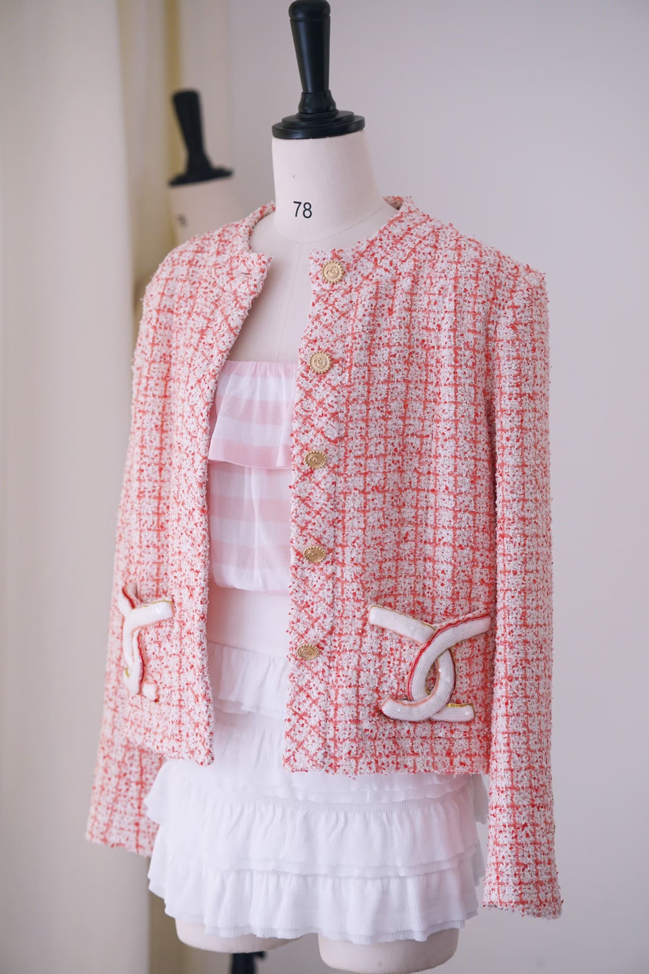 BỘ ĐỒ COCO CHANEL PINK PARTY High Classy