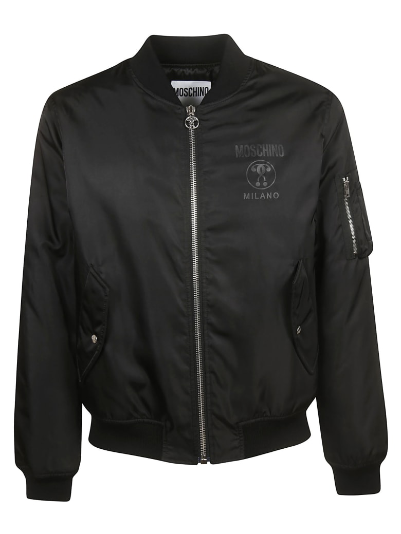 ÁO MOSCHINO ZIPPED BOMBER