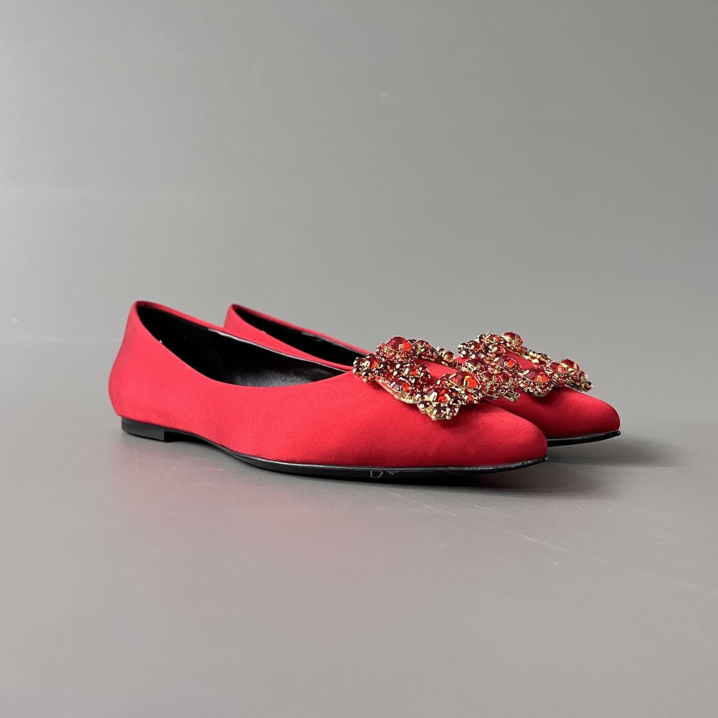 GIÀY ROGER VIVIER RED GLITTER