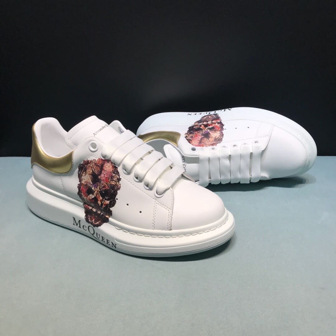 GIÀY ALEXANDER MCQUEEN SNEAKERS SHOES AAA UNISEX NAM VÀ NỮ DA BÊ HẢO HẠNG