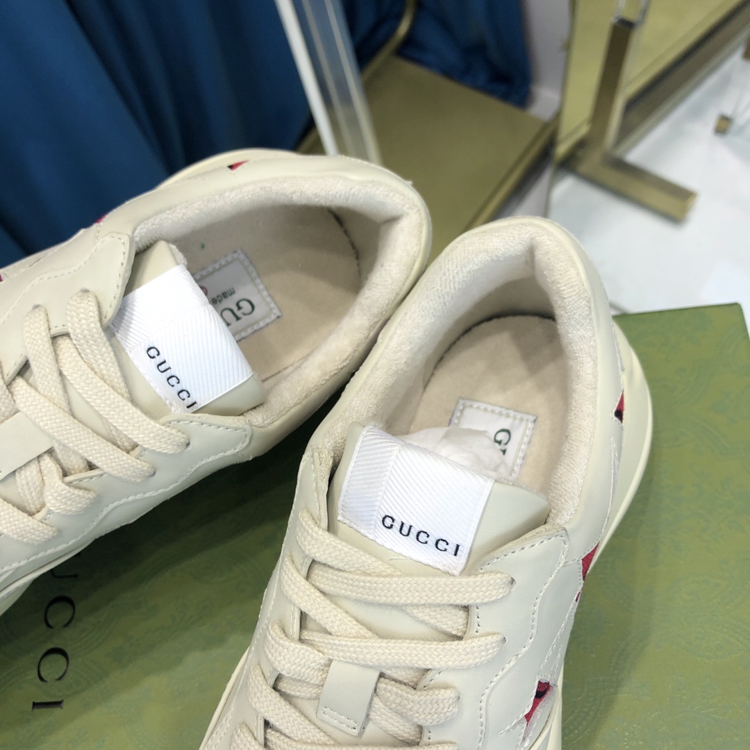 GIÀY GUCCI RHYTON GG ITALIA SNEAKERS SHOES UNISEX