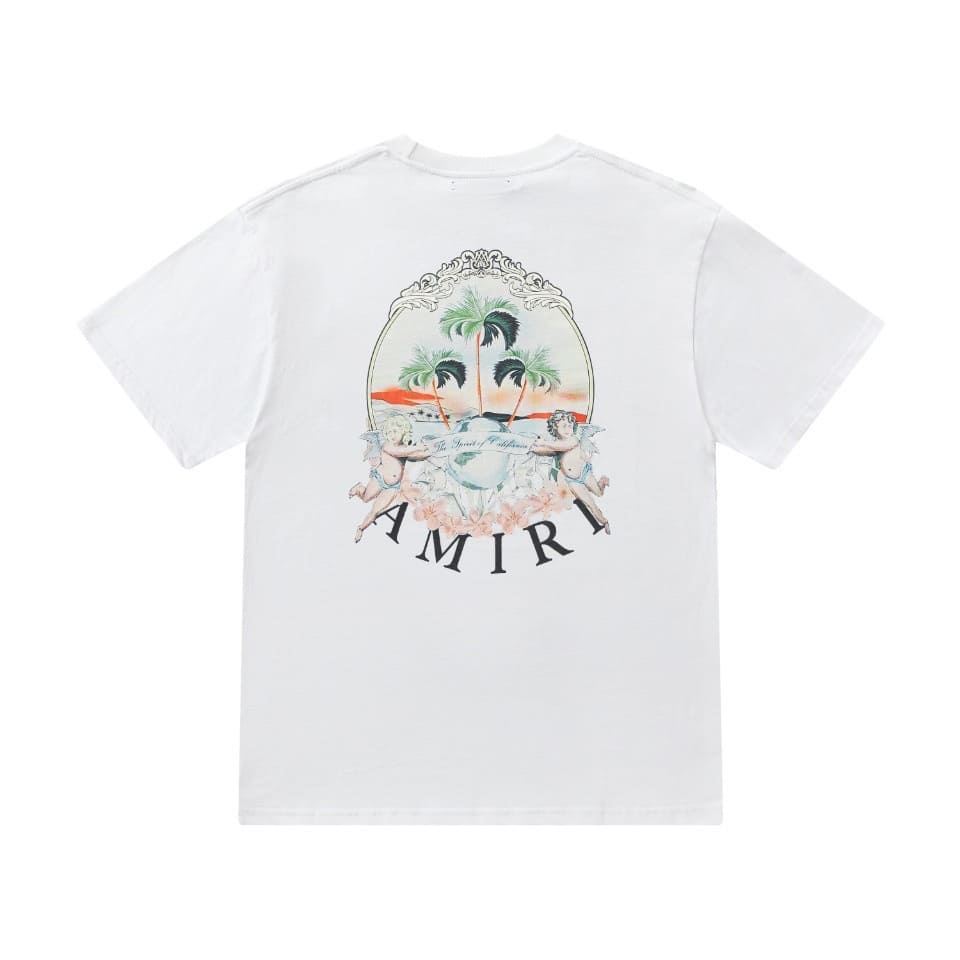 ÁO AMIRI T SHIRT MÀU TRẮNG UNISEX