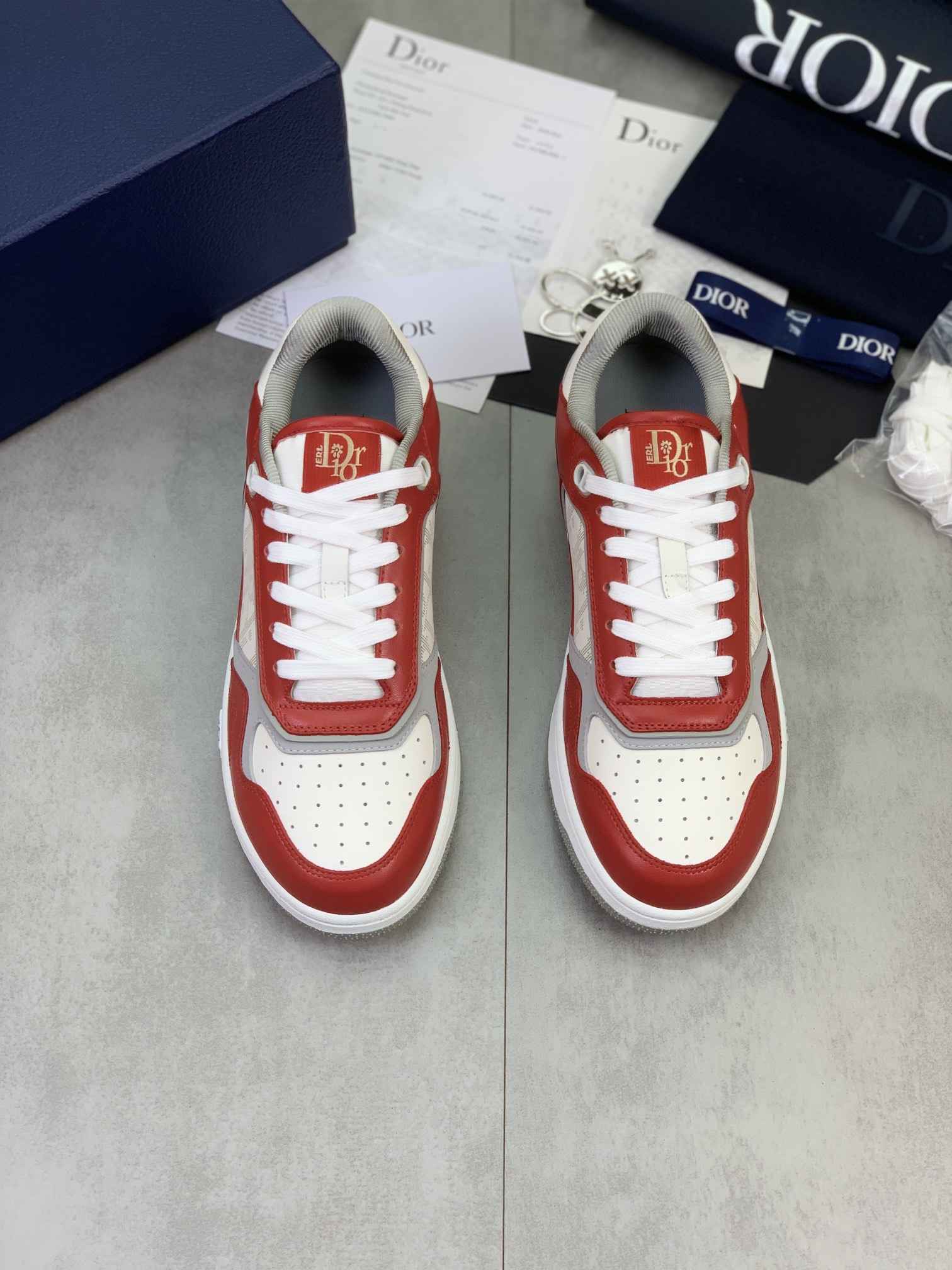 GIÀY CHRISTIAN DIOR LEATHER SNEAKER SHOES AAA