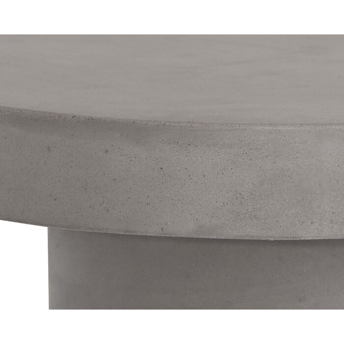 BÀN TRÀ PHÒNG KHÁCH GUILERMO ROUND COFFEE TABLE XI MĂNG
