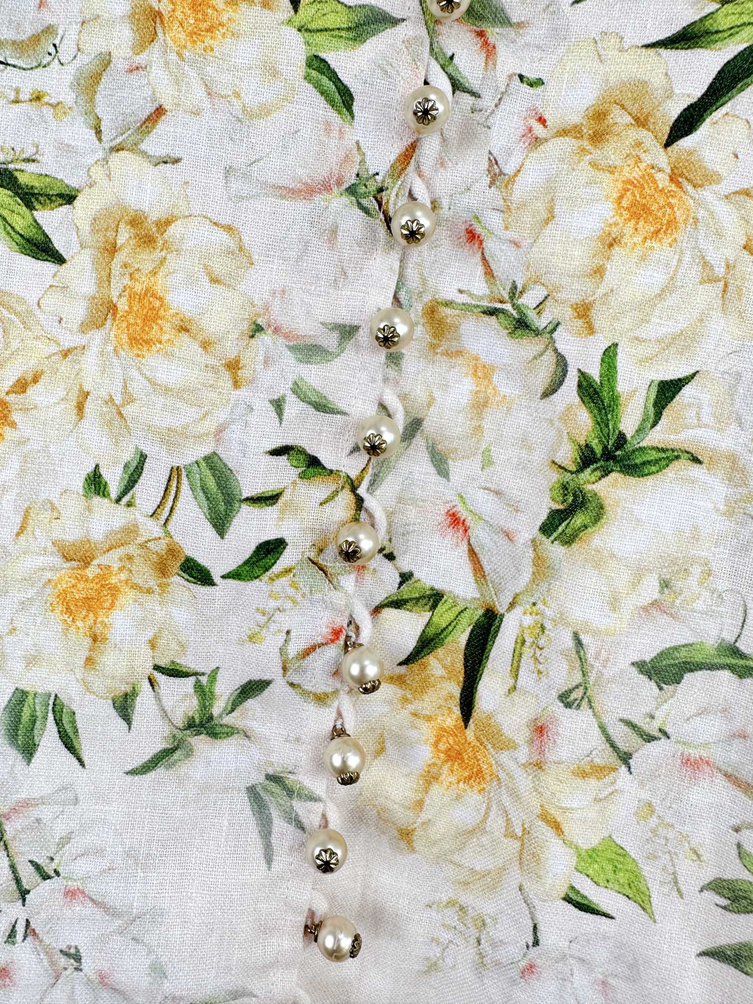 VÁY ZIMMERMANN Lace Fabric Flower Vintage Dress