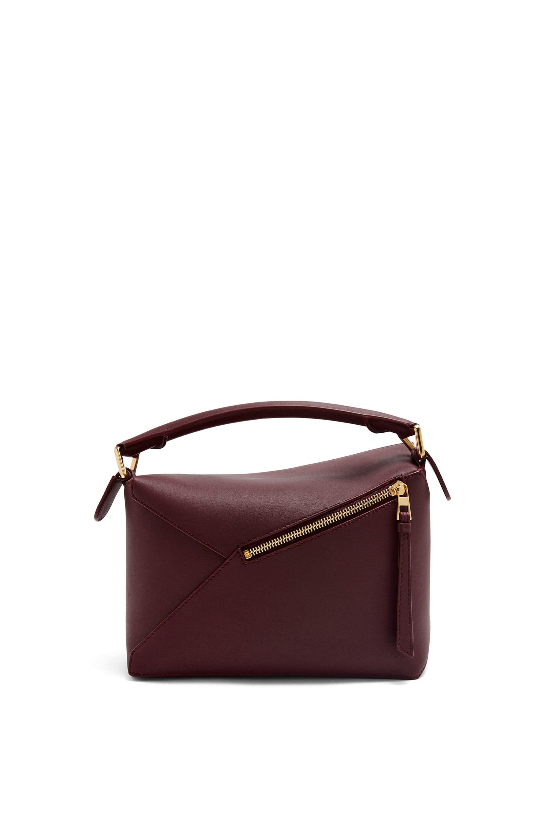 Túi LOEWE Small Puzzle bag in classic calfskin burgundy