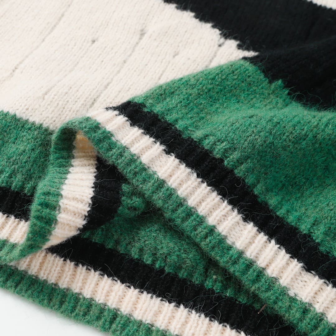 ÁO Balenciaga Multi Color Sewing Sweater Unisex