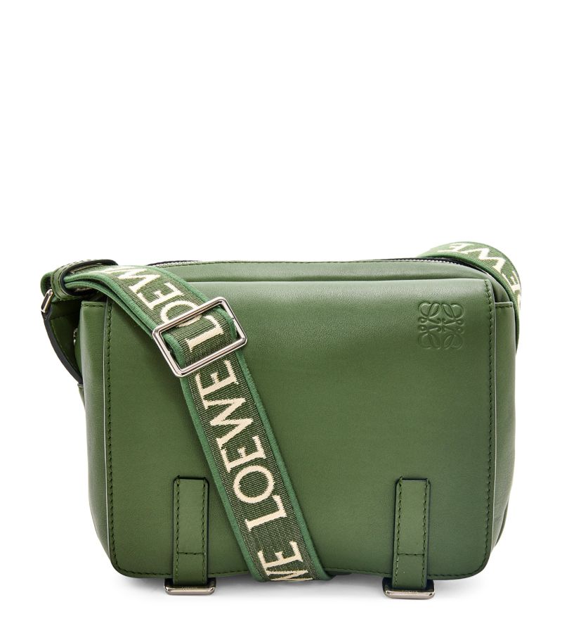 TÚI LOEWE XS Leather Military Messenger Bag