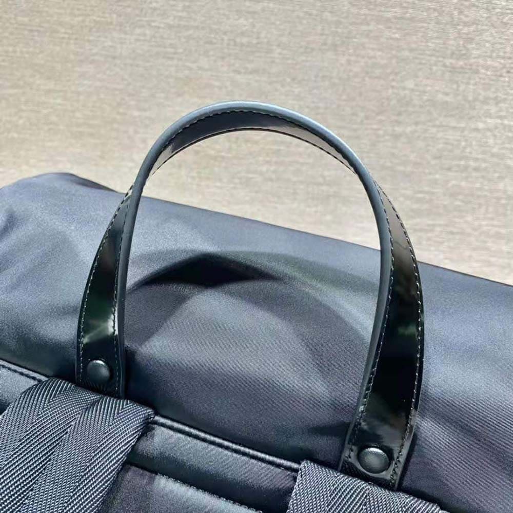 BALO Prada Women Re-Nylon and Leather Backpack