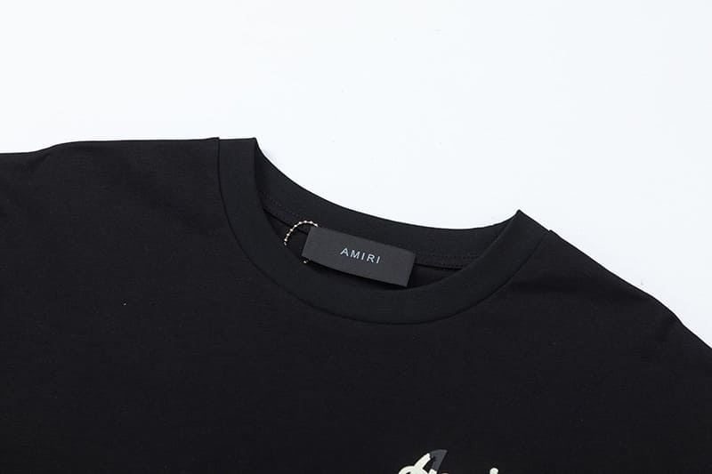 ÁO AMIRI T SHIRT MÀU ĐEN UNISEX