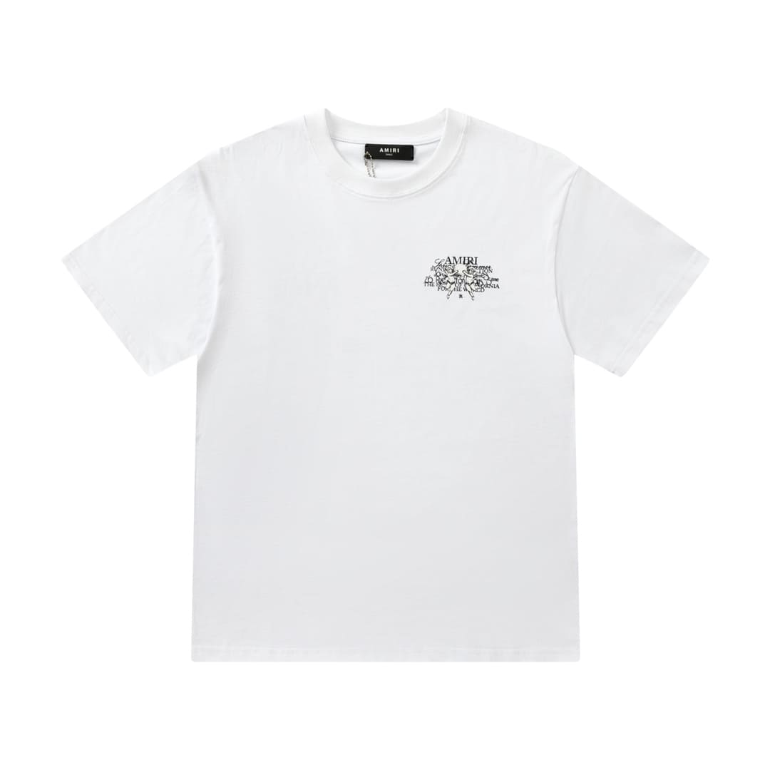 ÁO AMIRI T SHIRT MÀU TRẮNG UNISEX