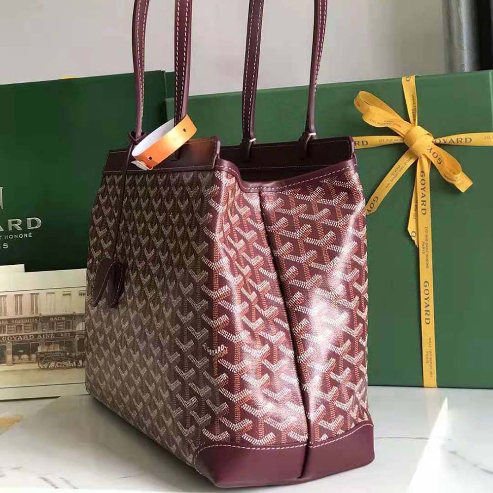 TÚI Goyard Women Bellechasse Biaude PM Bag-Maroon