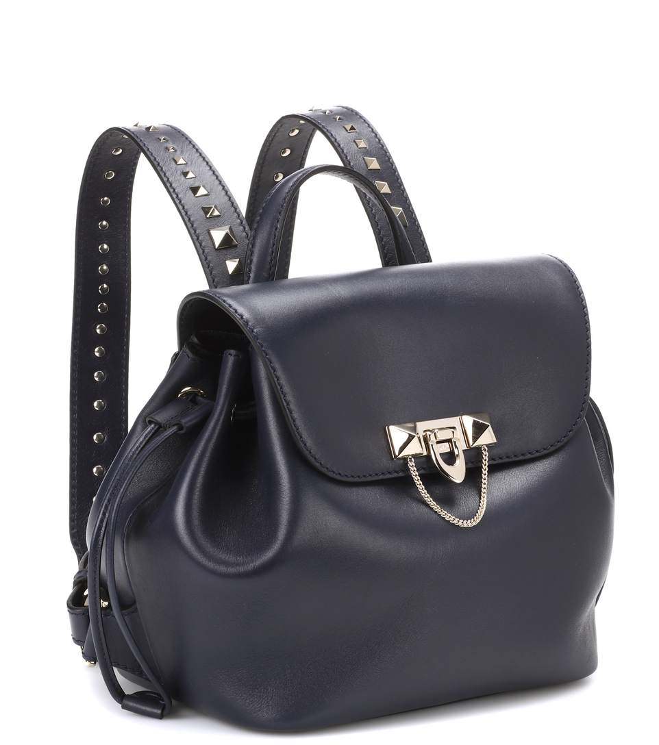 BALO VALENTINO Garavani Demilune Small leather backpack