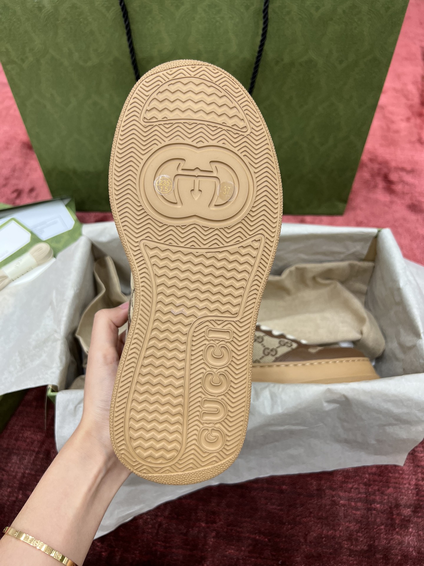 GIÀY GUCCI GG SNEAKER SHOES AAA