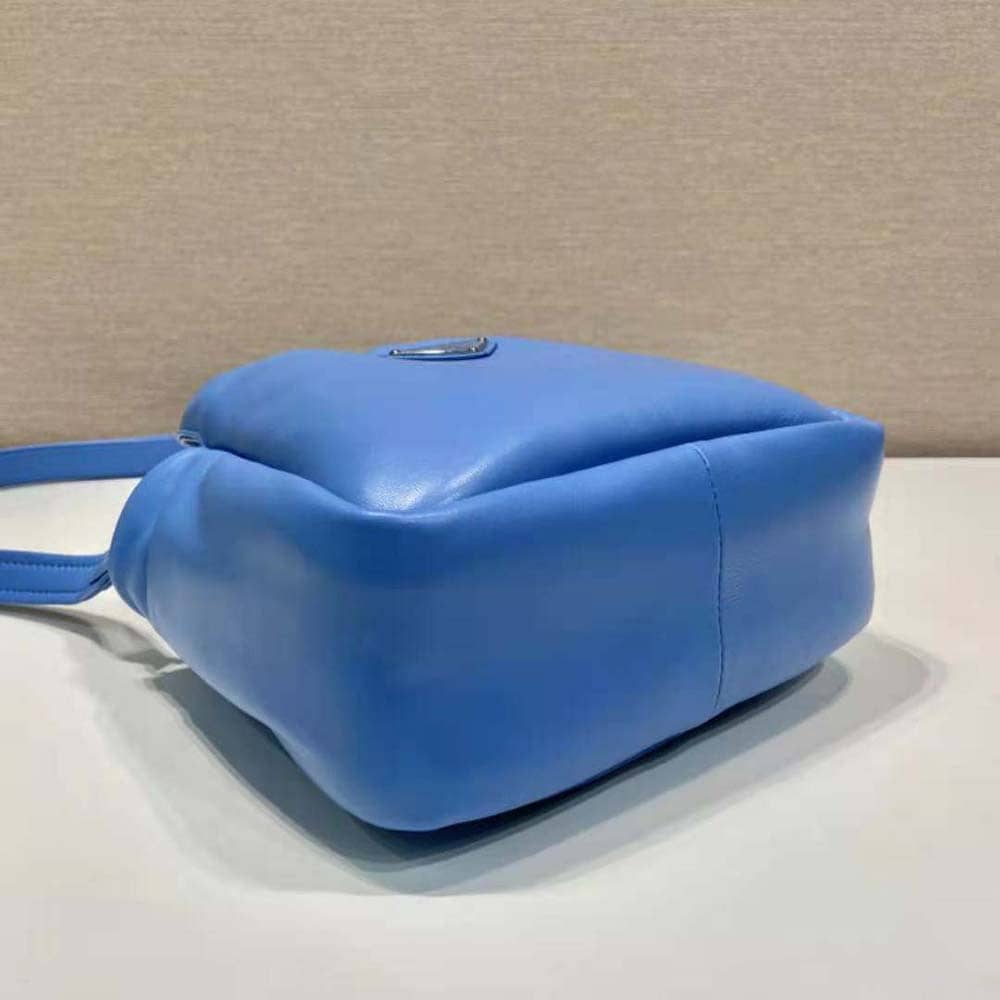 TÚI Prada Women Small Padded Prada Soft Nappa-Leather Bag-Blue