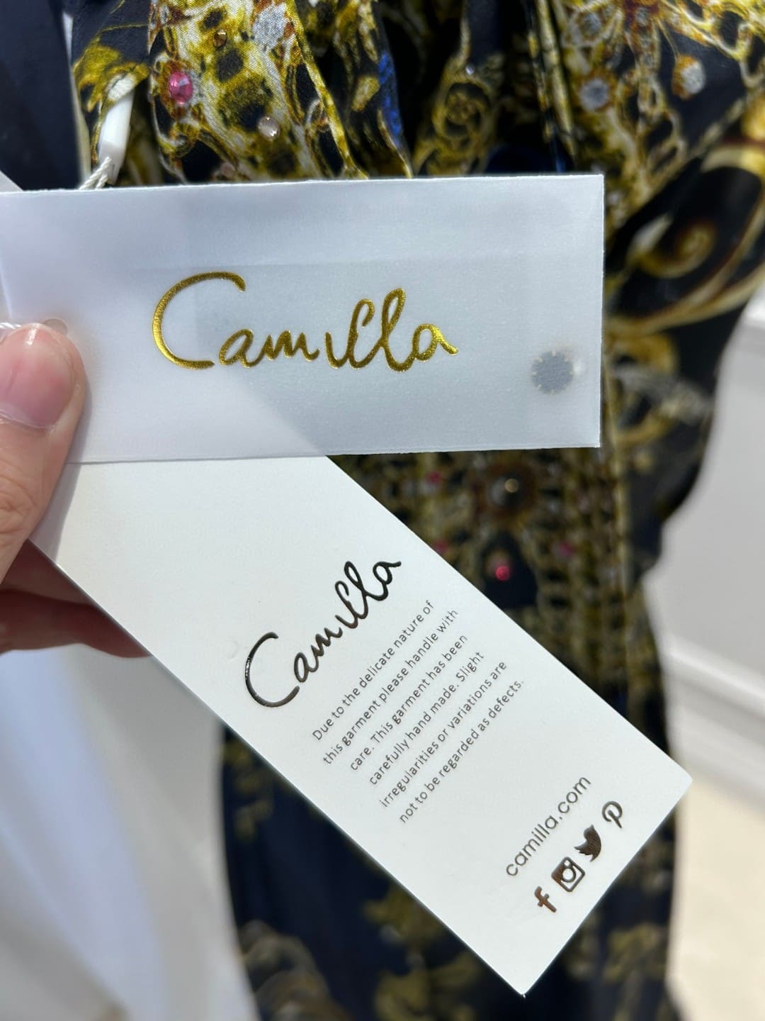 VÁY CAMILLA V NECK SHORT SLEEVE LONG DRESS High Classy