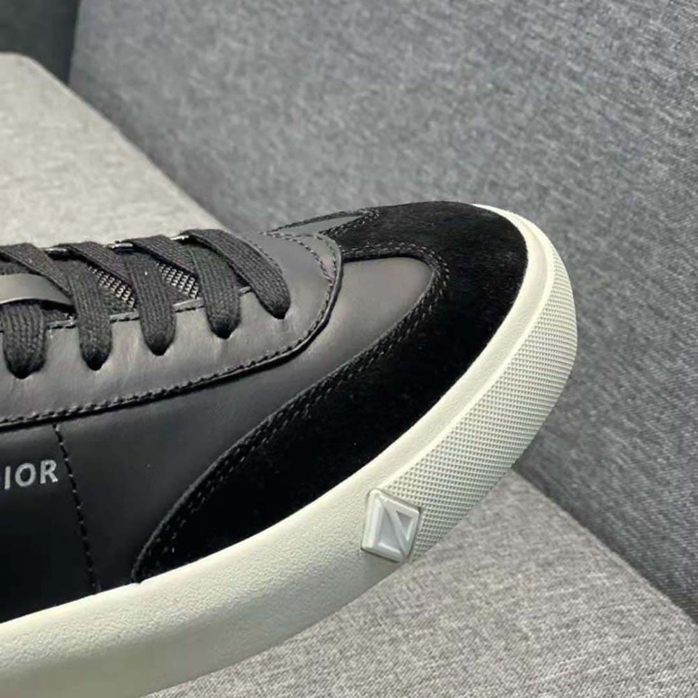 GIÀY DIOR B101 Sneaker Black Nubuck Calfskin