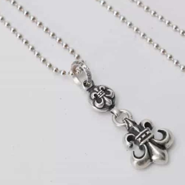 VÒNG CỔ CHROME HEARTS HOA DIÊN VĨ Bạc S925