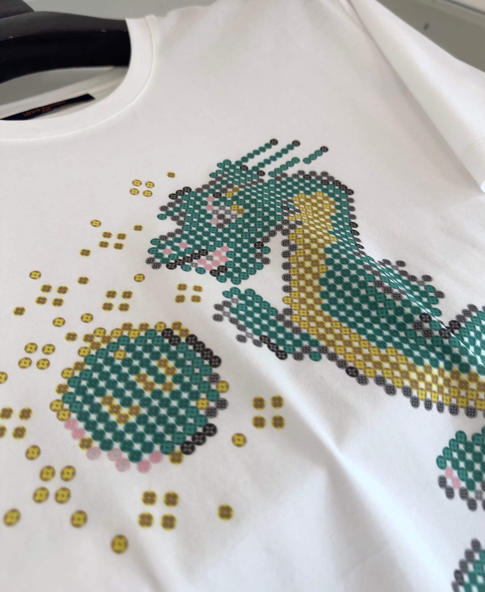 ÁO LOUIS VUITTON DRAGON T SHIRT WHITE
