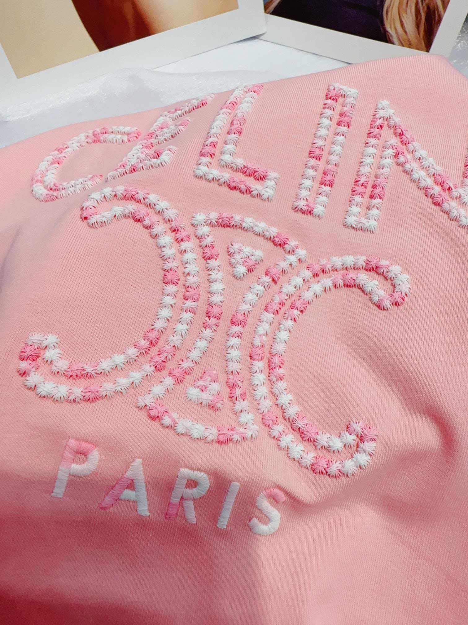 ÁO CELINE PARIS LOGO T SHIRT