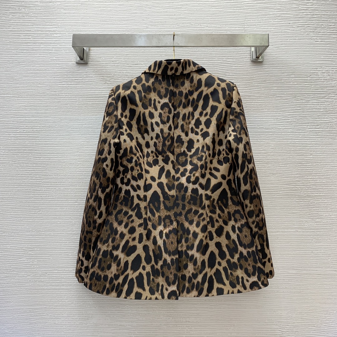 ÁO DOLCE &GABBANA LEOPARD PRINT Jacket Top AAA