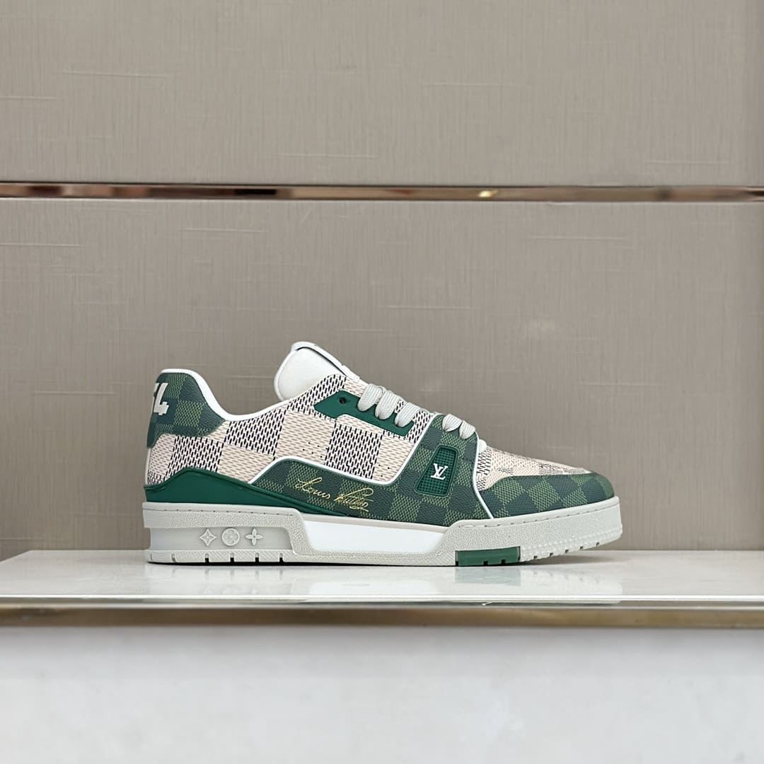 GIÀY LOUIS VUITTON TRAINER MONOGRAM SNEAKERS SHOES AAA