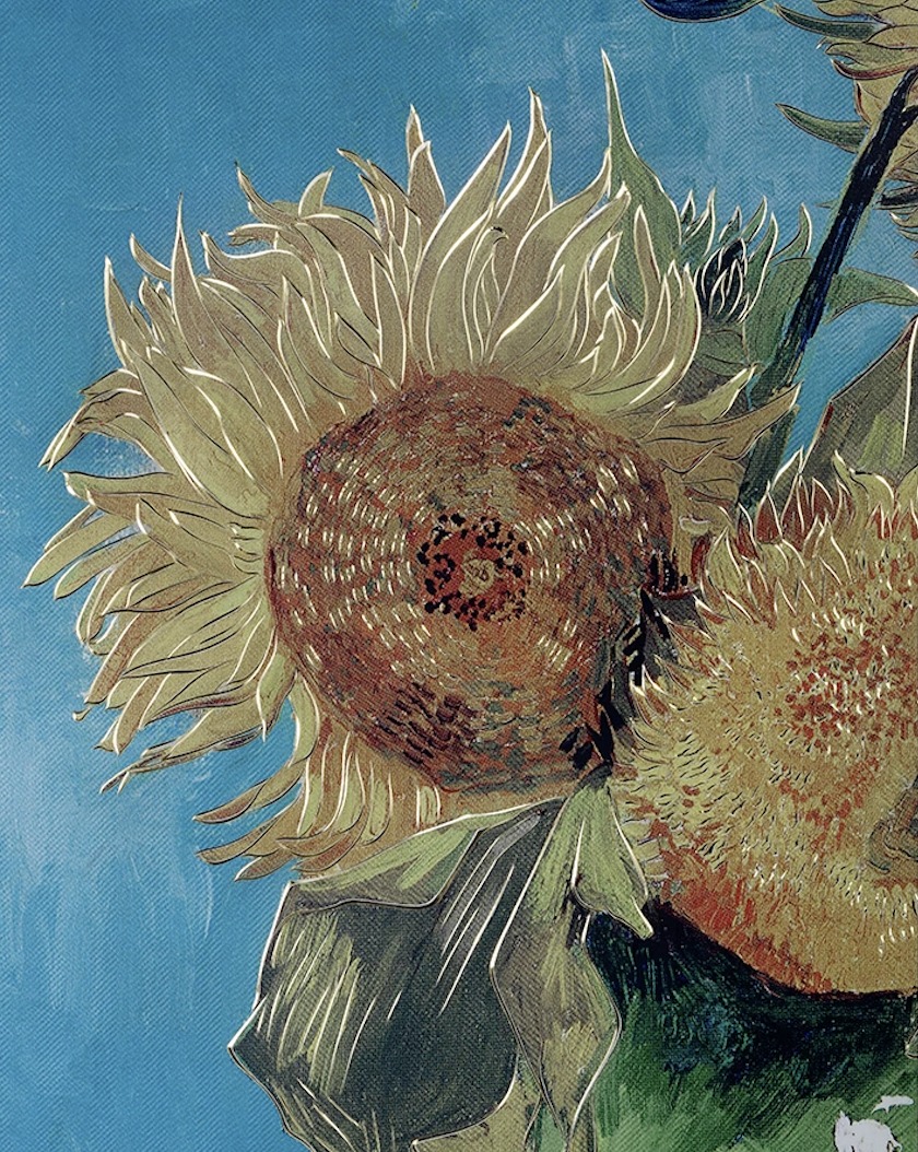 TRANH ĐỒNG HOA HƯỚNG DƯƠNG CỦA DANH HỌA VINCENT VAN GOGH