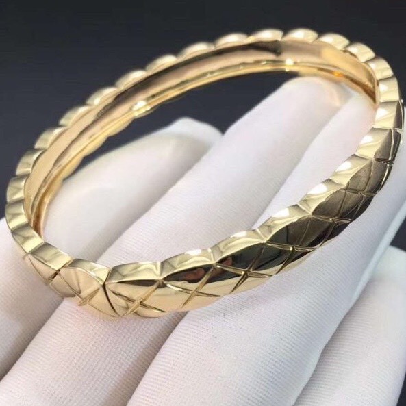 VÒNG TAY COCO CHANEL CRUSH BRACELET YELLOW GOLD 18K