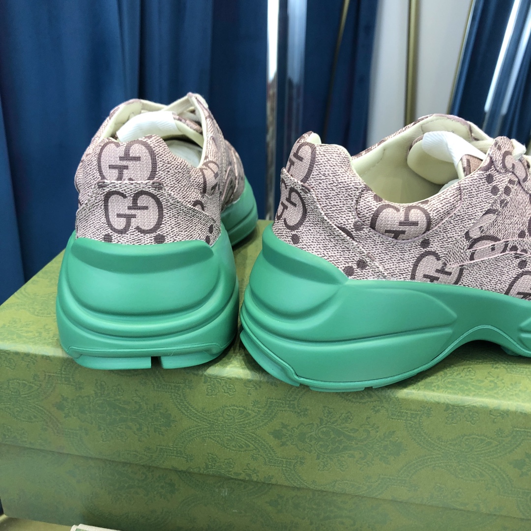 GIÀY GUCCI RHYTON GG ITALIA SNEAKERS SHOES UNISEX