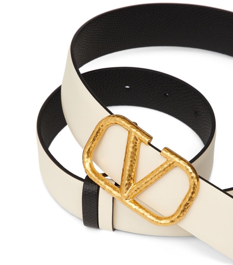 DÂY LƯNG VALENTINO GARAVANI  Reversible VLOGO Signature Belt 4CM