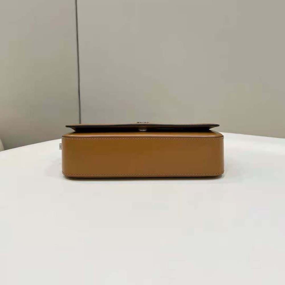 TÚI FENDI Women First Sight Brown Leather Mini Bag