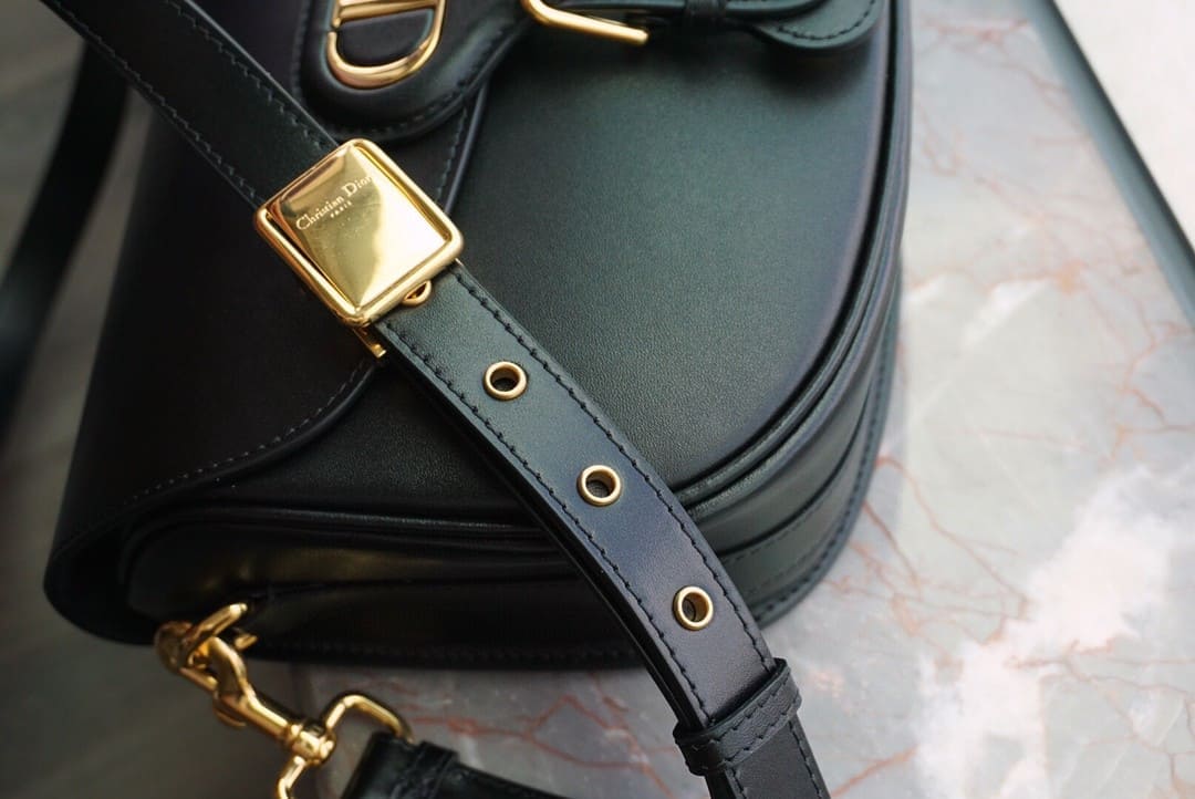 Túi Dior Bobby Women Dior Bag Black Calfskin 18cm