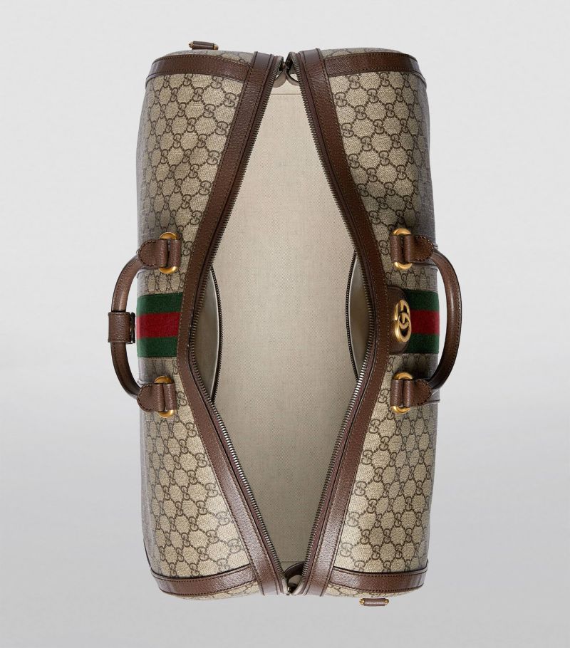 TÚI GUCCI  Large GG Supreme Savoy Duffle Bag